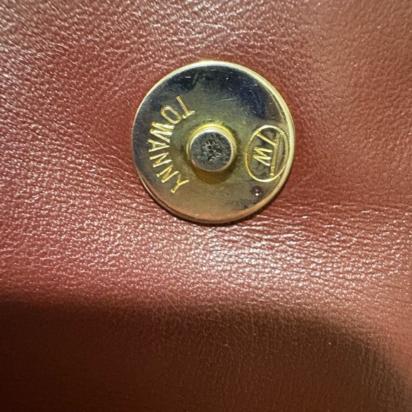 Cartier Burgundy Crossbody Bag with Gold Accents - Picture 7 of 11